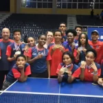 Dominicana se posiciona en el segundo lugar en el campeonato de tenis de mesa del Caribe